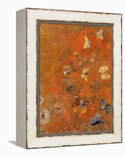 Evocation of Butterflies, c.1912-Odilon Redon-Framed Premier Image Canvas