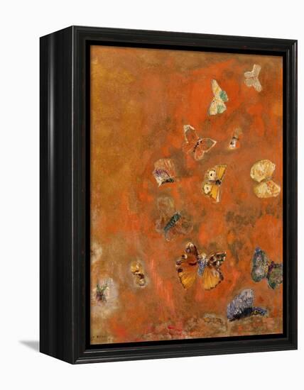 Evocation of Butterflies, c.1912-Odilon Redon-Framed Premier Image Canvas