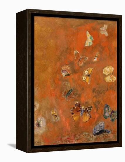 Evocation of Butterflies, c.1912-Odilon Redon-Framed Premier Image Canvas