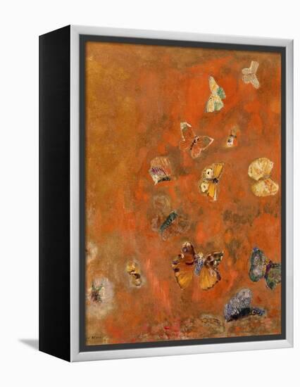 Evocation of Butterflies, c.1912-Odilon Redon-Framed Premier Image Canvas