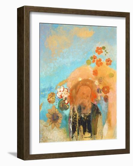 Evocation of Roussel, c. 1912-Odilon Redon-Framed Giclee Print