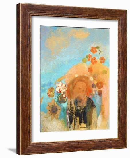 Evocation of Roussel, c. 1912-Odilon Redon-Framed Giclee Print