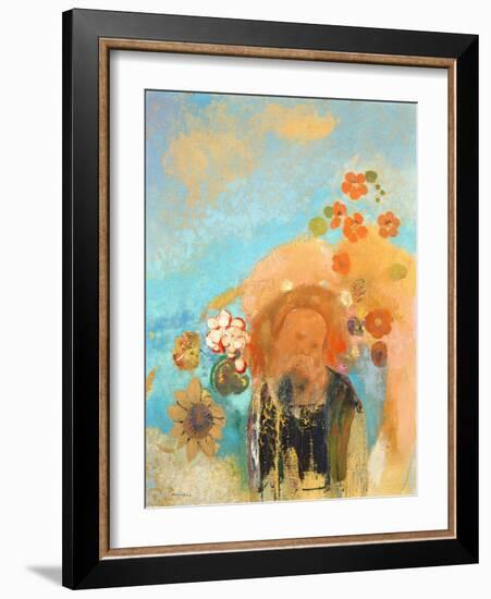 Evocation of Roussel, c. 1912-Odilon Redon-Framed Giclee Print