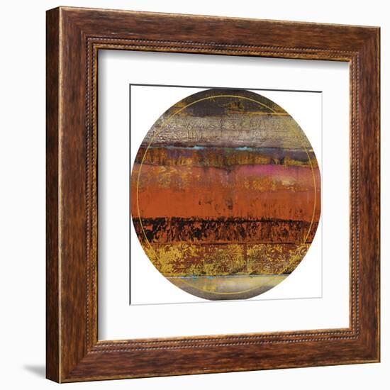 Evoke I - Gold Disc-Chandon Mark-Framed Giclee Print