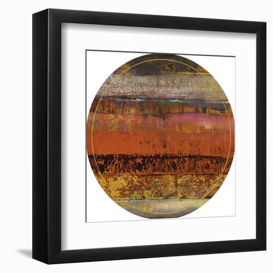 Evoke I - Gold Disc-Chandon Mark-Framed Giclee Print