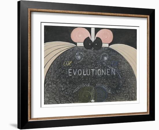 Evolution, No.7, Group Vi, 1908-Hilma af Klint-Framed Giclee Print