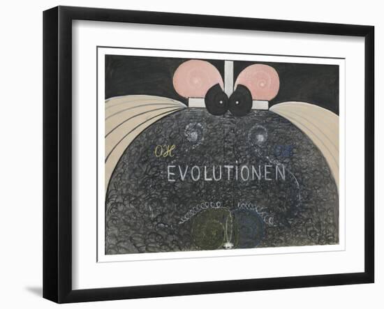 Evolution, No.7, Group Vi, 1908-Hilma af Klint-Framed Giclee Print