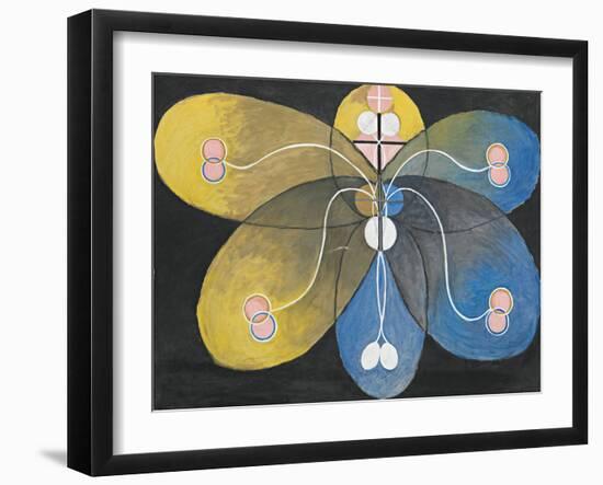 Evolution, No.9, Group Vi, 1908-Hilma af Klint-Framed Giclee Print