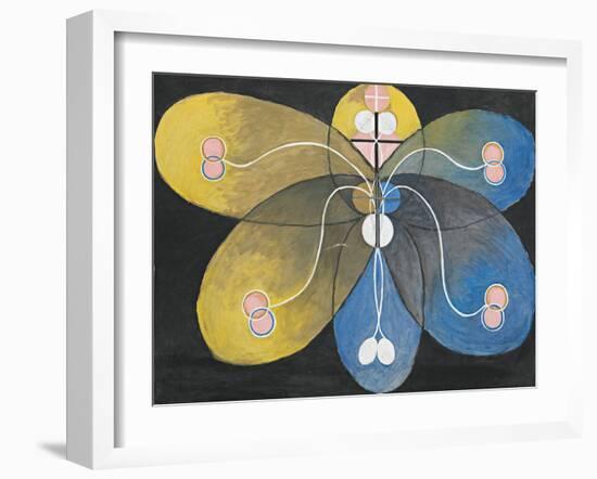 Evolution, No.9, Group Vi, 1908-Hilma af Klint-Framed Giclee Print