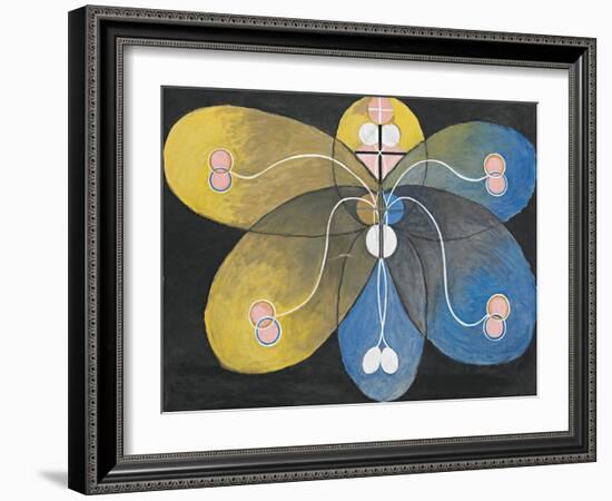 Evolution, No.9, Group Vi, 1908-Hilma af Klint-Framed Giclee Print