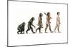 Evolution of Man-Karen Humpage-Mounted Giclee Print