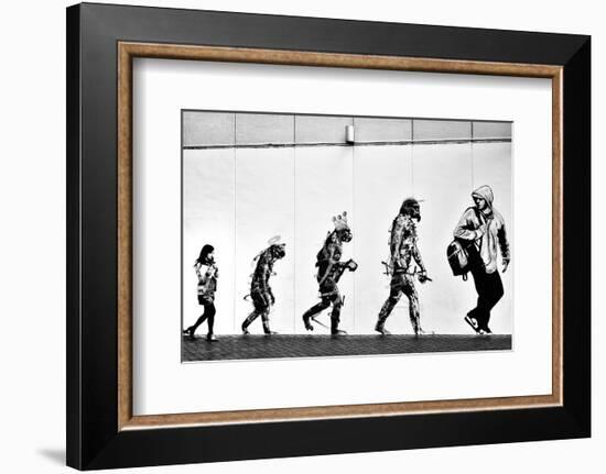 Evolution-null-Framed Premium Giclee Print