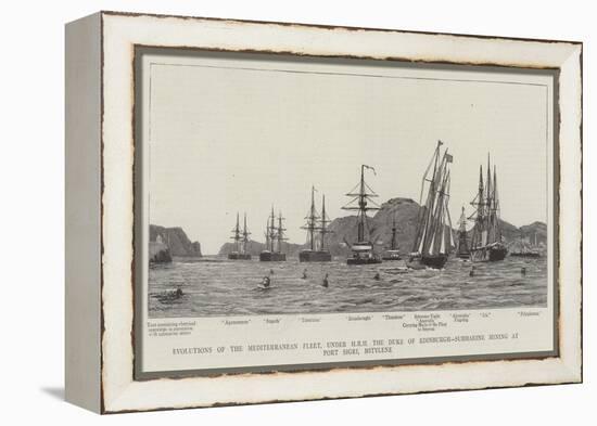 Evolutions of the Mediterranean Fleet-null-Framed Premier Image Canvas