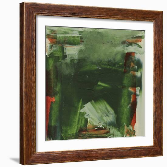 Evolve Green II-Sharon Gordon-Framed Art Print