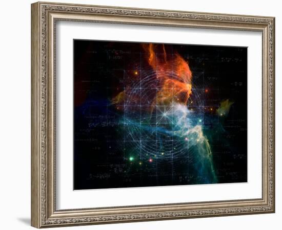 Evolving Cosmos-agsandrew-Framed Art Print