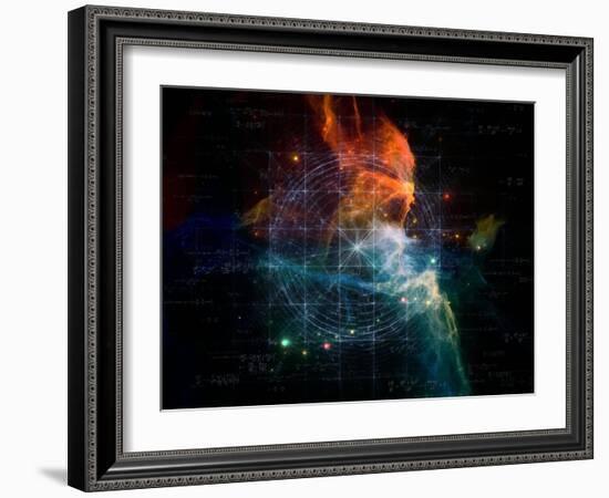Evolving Cosmos-agsandrew-Framed Art Print