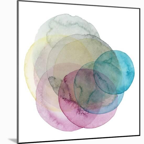 Evolving Planets II-Grace Popp-Mounted Art Print