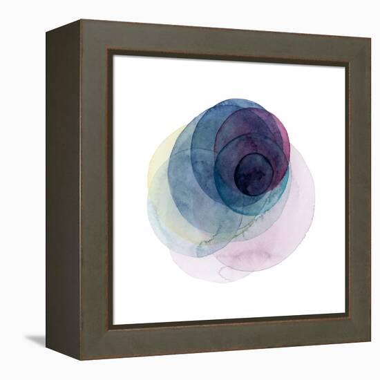 Evolving Planets III-Grace Popp-Framed Stretched Canvas