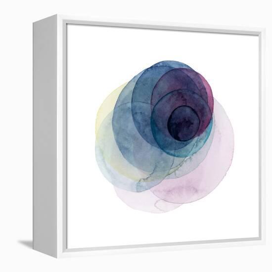 Evolving Planets III-Grace Popp-Framed Stretched Canvas