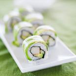 Sushi - Dragon Roll with Avocado and Crab Meat-evren_photos-Photographic Print