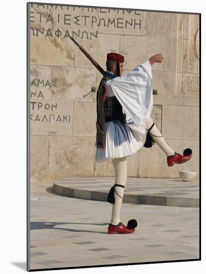 Evzon, Parliament, Syndagma, Athens, Greece, Europe-Thouvenin Guy-Mounted Photographic Print