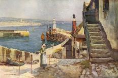 Fowey, Cornwall 1910-EW Haslehust-Premium Giclee Print