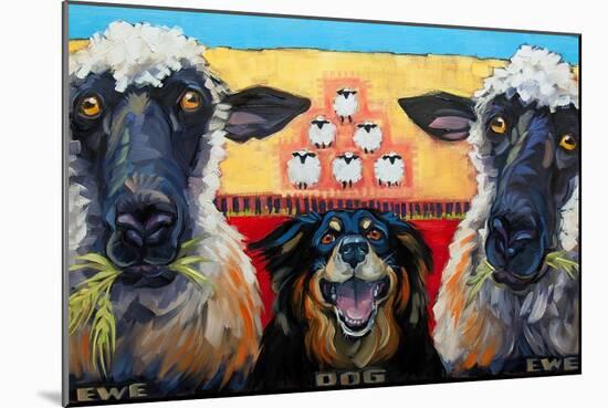 Ewe Dog Ewe-Connie R. Townsend-Mounted Art Print