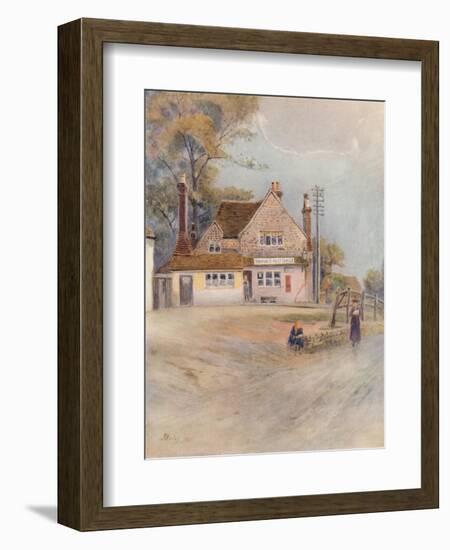 'Ewehurst Post Office', 1911, (1914)-James S Ogilvy-Framed Giclee Print