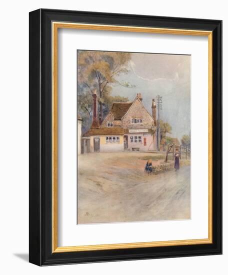 'Ewehurst Post Office', 1911, (1914)-James S Ogilvy-Framed Giclee Print