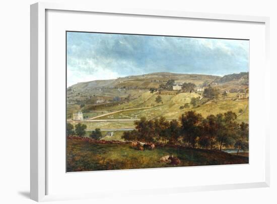 Ewood Hall From Greenfields, 1869-John Holland-Framed Giclee Print