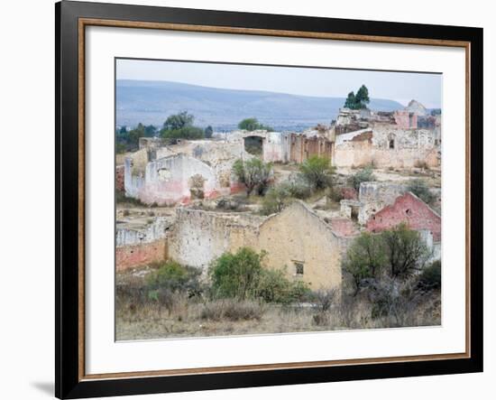 Ex-Hacienda Angustias from the Mining Era, near Mineral de Pozos, Guanajuato, Mexico-Julie Eggers-Framed Photographic Print