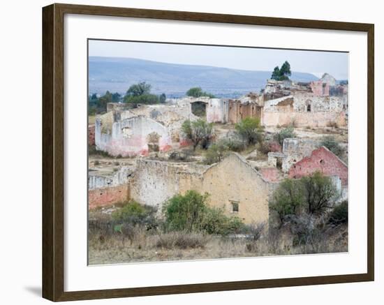 Ex-Hacienda Angustias from the Mining Era, near Mineral de Pozos, Guanajuato, Mexico-Julie Eggers-Framed Photographic Print