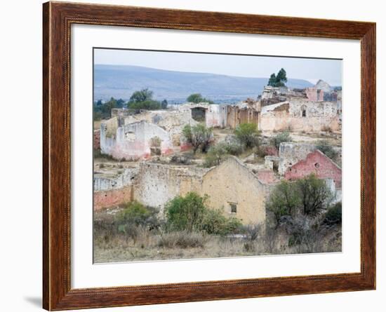 Ex-Hacienda Angustias from the Mining Era, near Mineral de Pozos, Guanajuato, Mexico-Julie Eggers-Framed Photographic Print