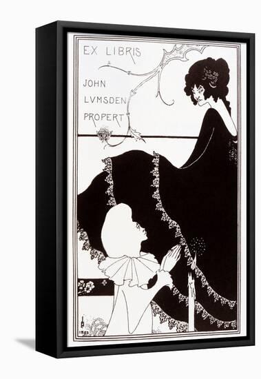 Ex-Libris by John Lumsden Propert, 1894-Aubrey Beardsley-Framed Premier Image Canvas