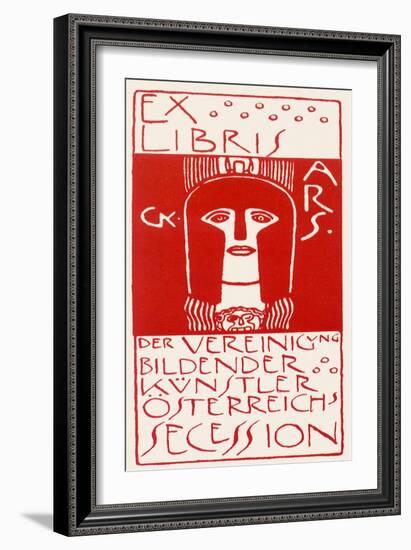 Ex Libris, Secession. Cover of Ver Sacrum, c.1902-Gustav Klimt-Framed Giclee Print