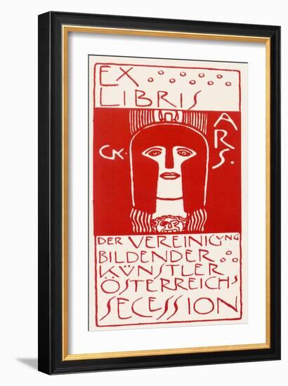 Ex Libris, Secession. Cover of Ver Sacrum, c.1902-Gustav Klimt-Framed Giclee Print