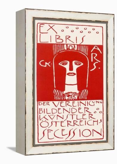 Ex Libris, Secession. Cover of Ver Sacrum, c.1902-Gustav Klimt-Framed Premier Image Canvas