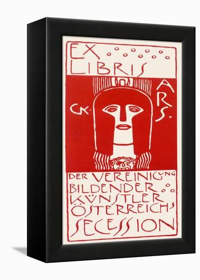 Ex Libris, Secession. Cover of Ver Sacrum, c.1902-Gustav Klimt-Framed Premier Image Canvas