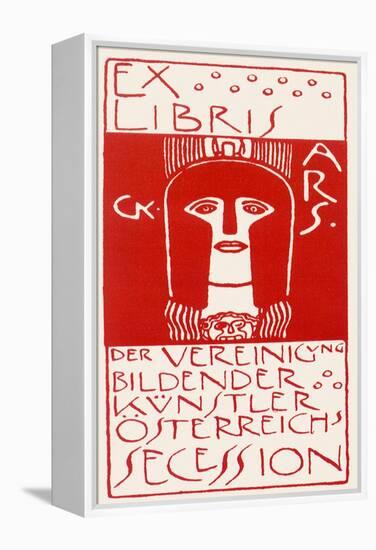 Ex Libris, Secession. Cover of Ver Sacrum, c.1902-Gustav Klimt-Framed Premier Image Canvas