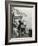 Ex-Prime Minister Winston Churchill Painting on the French Riviera Near Monte Carlo-null-Framed Photo