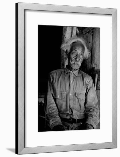 Ex-Slave Cattleman-Dorothea Lange-Framed Art Print