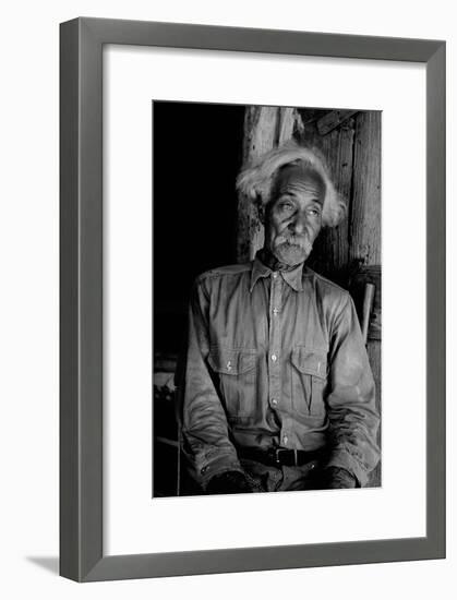 Ex-Slave Cattleman-Dorothea Lange-Framed Art Print