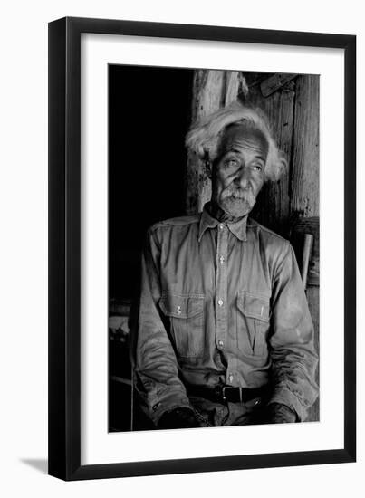 Ex-Slave Cattleman-Dorothea Lange-Framed Art Print