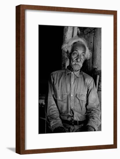 Ex-Slave Cattleman-Dorothea Lange-Framed Art Print