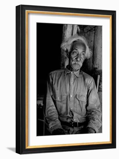 Ex-Slave Cattleman-Dorothea Lange-Framed Art Print