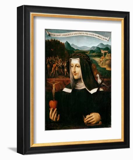 Ex Voto Dedicated to St. Catherine of Siena-Bernardino Luini-Framed Giclee Print