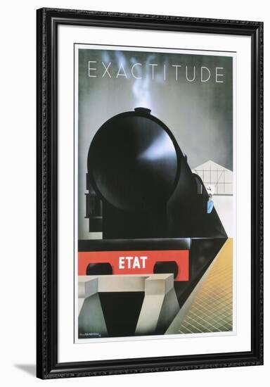 Exactitude-Pierre-Felix Fix-Masseau-Framed Collectable Print