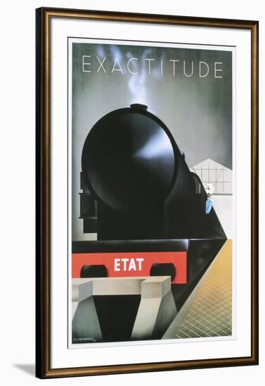 Exactitude-Pierre-Felix Fix-Masseau-Framed Collectable Print