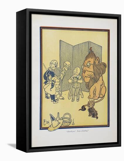 "Exactly So ? I Am a Humbug."-William Denslow-Framed Premier Image Canvas