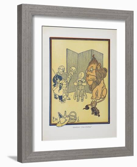 "Exactly So ? I Am a Humbug."-William Denslow-Framed Giclee Print
